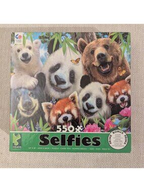 Ceaco Bear Jigsaw Puzzle 550 Pieces Complete Animal Puzzle Family Fun EUC